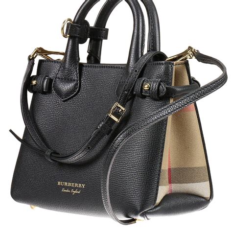 black BURBERRY Women Bags 